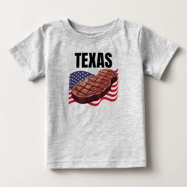 Pour Bébé T-shirt Texas Baby Fine Jersey (Devant)