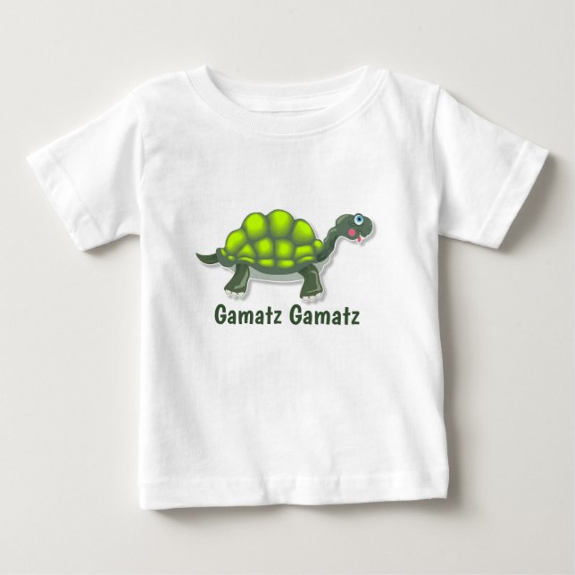Pour Bébé T-shirt Tortoise Baby (Devant)