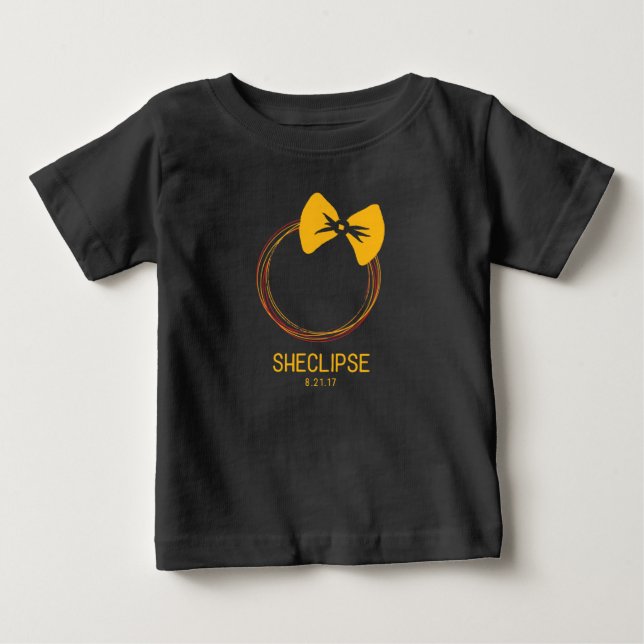 Pour Bébé T-shirt total de l'éclipse 2017 solaire (Devant)