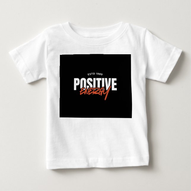 Pour Bébé T-Shirt Unisexe de Style Rétro Esthétique (Devant)