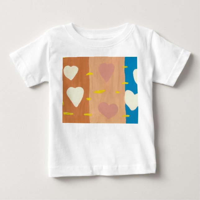 Pour Bébé T-Shirt Vent d'Amour (Devant)