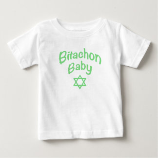 Pour Bébé T-shirt vert Bitachon Baby
