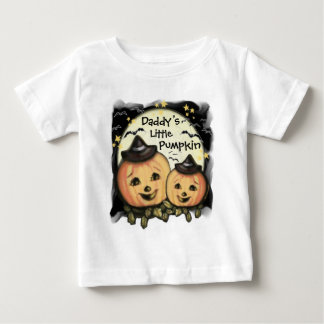 Pour Bébé T-shirt vintage de citrouilles de Halloween