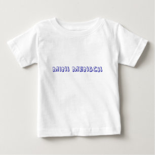 Pour Bébé T-shirt Yiddish de mini mensch ou