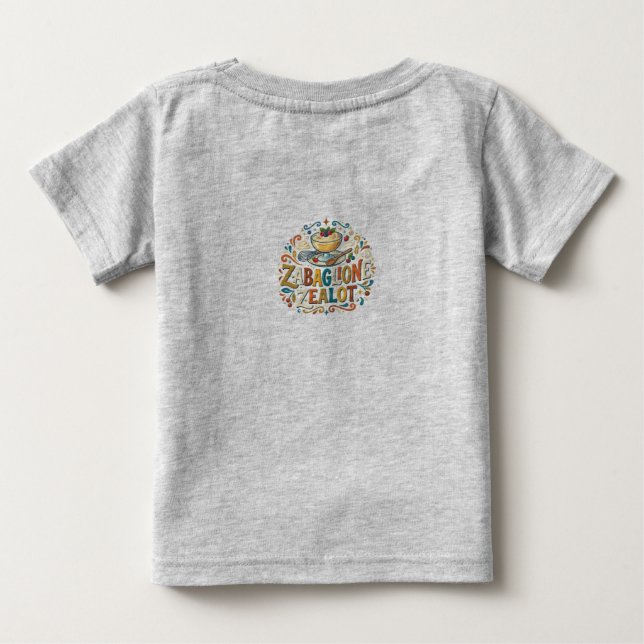 Pour Bébé T-Shirt Zabaglione Zélote (Dos)