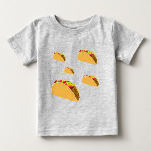 Pour Bébé Taco Tuesday Design - Baby Fine Jersey T-Shirt