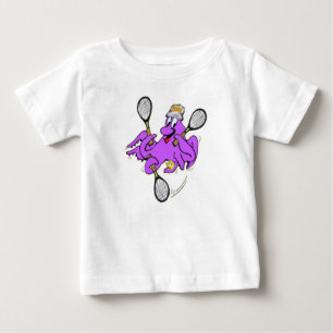 Pour Bébé Tennis Octopus Baby Jersey T-Shirt