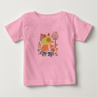 Pour Bébé The Fox and the Flowers T-Shirt