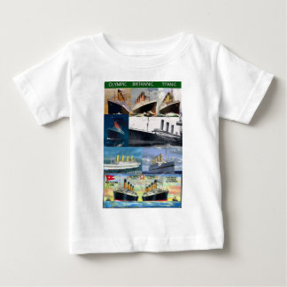 Pour Bébé titanique, britanique, olympique, soeurs T-shirt C