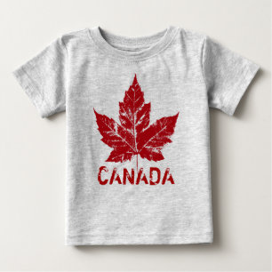 Pour Bébé Toddler Cool Canada T-shirt Retro Souvenir