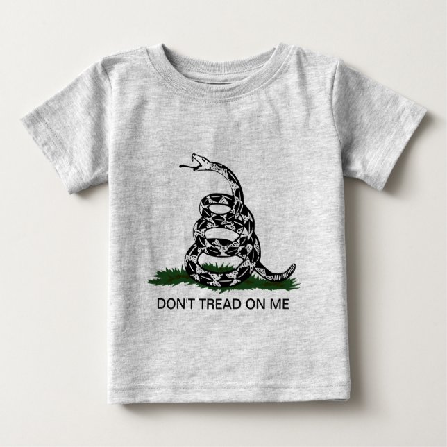 POUR BÉBÉ TODLER T-SHIRT : DRAPEAU RÉVOLUTIONNAIRE DE GADSDE (Devant)