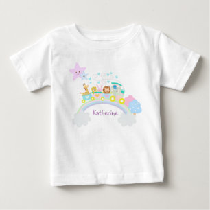 Pour Bébé Train Love White T-Shirt