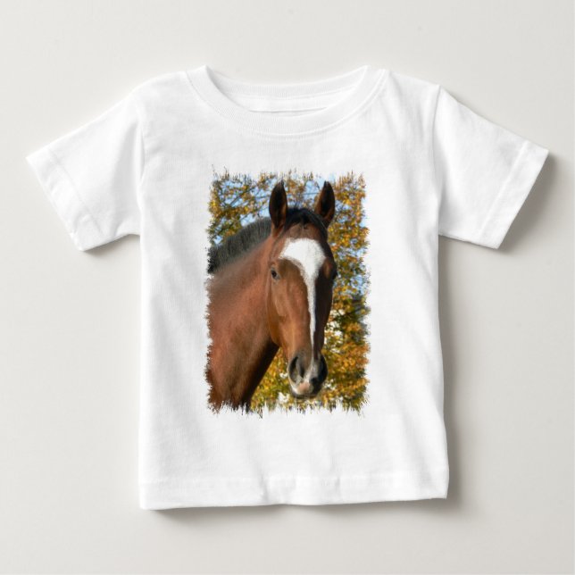 Pour Bébé Trimestre Cheval Toddler T-shirt (Devant)