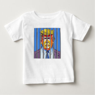 Pour Bébé Trump en prison Baby Fine Jersey T-Shirt