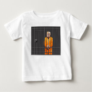 Pour Bébé Trump en prison Baby Fine Jersey T-Shirt