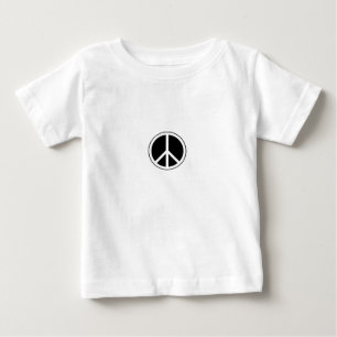 Pour Bébé Un T-shirt de signe de paix