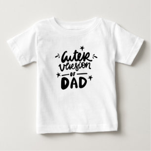 Pour Bébé Version mignonne de T-shirt papa Funny Baby