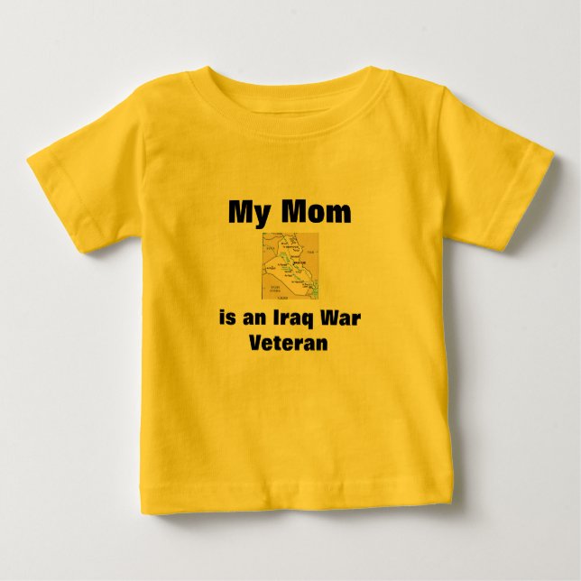 Pour Bébé Vétéran de l'Irak de T-shirt de jour de vétérans (Devant)