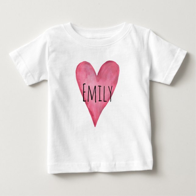 Pour Bébé Vous êtes adorable Baby Girl T-Shirt personnalisab (Devant)