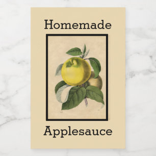 Pour Bocaux Étiquette Application antique