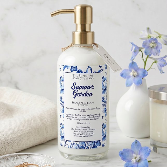Pour Bocaux Étiquette de bouteille de cosmétiques imperméable  (Créateur téléchargé)