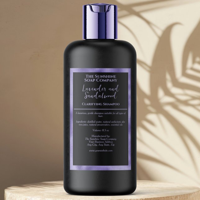 Pour Bocaux Étiquette de bouteille de cosmétiques imperméable  (Créateur téléchargé)