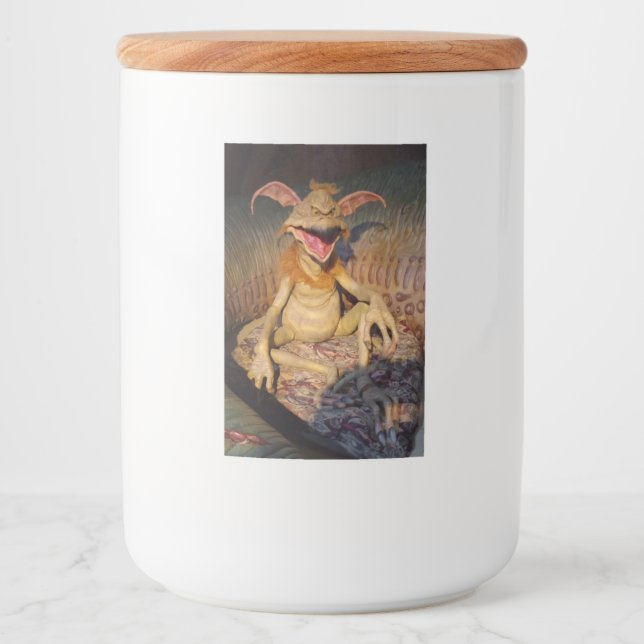 Pour Bocaux Étiquette de conteneur alimentaire Alien (Devant)