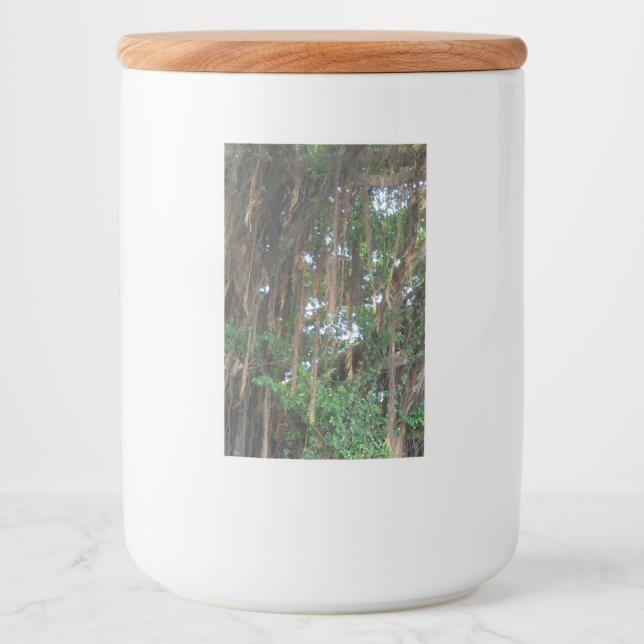 Pour Bocaux Étiquette de conteneur alimentaire de mangrove (Devant)