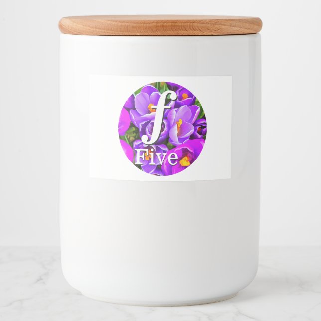 Pour Bocaux Étiquette de conteneur alimentaire personnalisé (Devant)