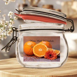 Pour Bocaux Étiquette de conteneur Marmalade Fabriqué
