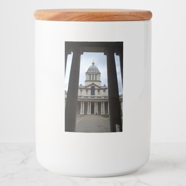 Pour Bocaux Étiquette de conteneurs de nourriture de la cathéd (Devant)
