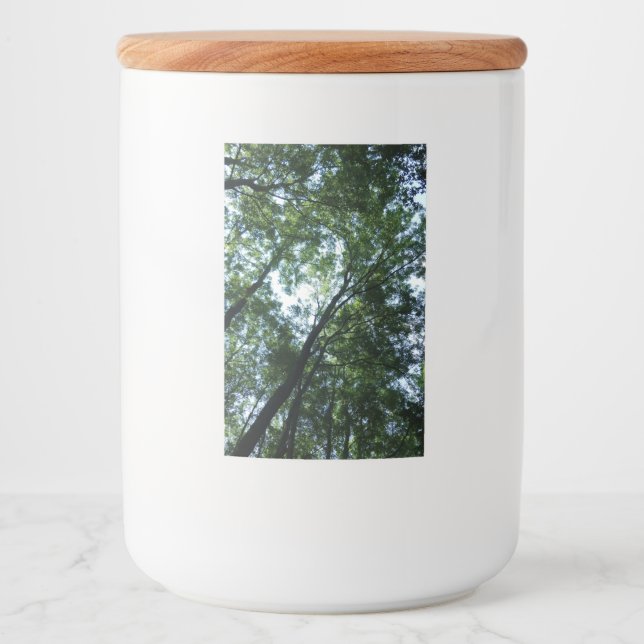 Pour Bocaux Étiquette de conteneurs de nourriture Jungle (Devant)