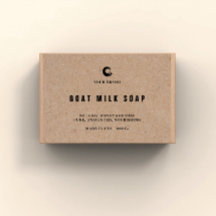 Savon Artisanal Étiquette Kraft
