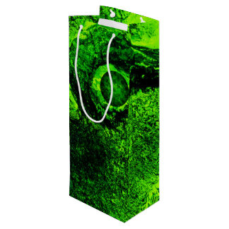 Pour Bouteille à la recherche de vin vert sac cadeau