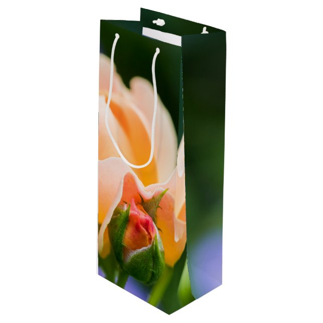 Pour Bouteille désir déplier sac cadeau vin (Devant Angle)