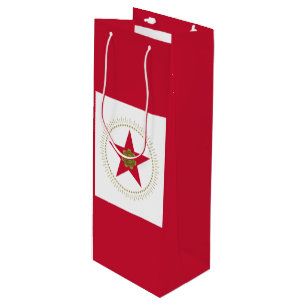 Pour Bouteille Drapeau de Birmingham, Alabama Sac cadeau vin