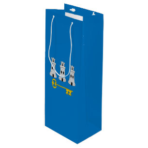 Pour Bouteille Drapeau de La Havane, Cuba Sac cadeau de vin