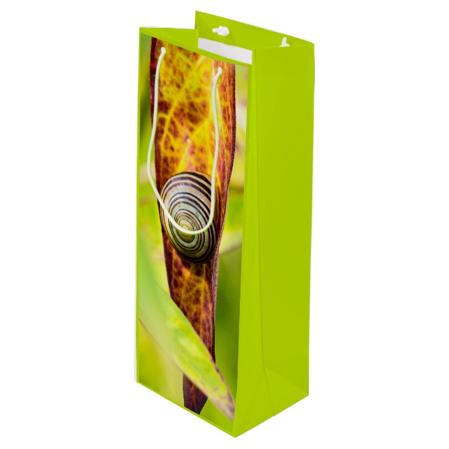 Pour Bouteille pièce jointe calme sac cadeau (Devant Angle)