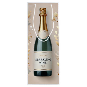 Pour Bouteille Sac cadeau de vin pétillant Murugi Moments