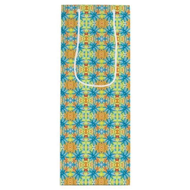 Pour Bouteille Sac Cadeau Pat Mosaic (Devant)
