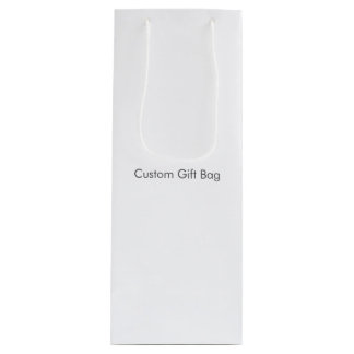 Pour Bouteille Sac cadeau personnalisé - Petit, brillant