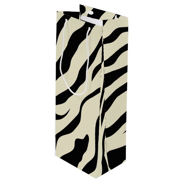 Pour Bouteille Sac cadeau S.K. Zebra Fever (Devant Angle)