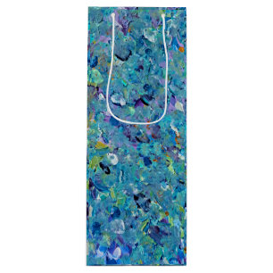 Pour Bouteille Sac cadeau Santorini Seaglass
