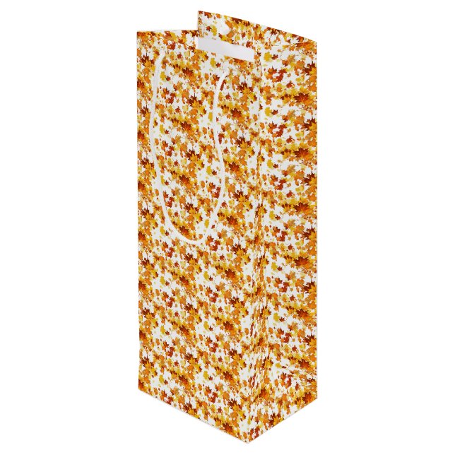 Pour Bouteille Sac cadeau Thanksgiving (Dos Angle)