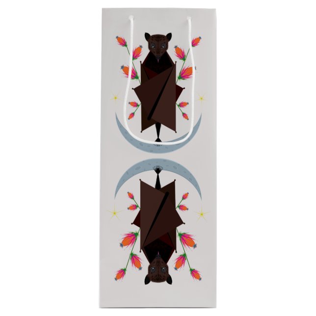 Pour Bouteille Sac cadeau Winel Fox volant (Devant)