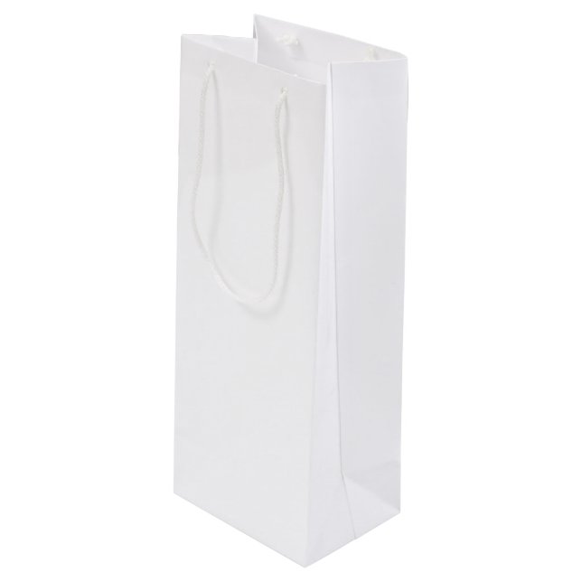 POUR BOUTEILLE SAC DE CADEAU DE SAC DE VIN BRILLANT (Devant Angle)