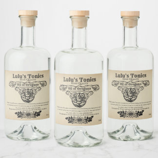 Pour Bouteilles De Liqueur Étiquettes apothecaires
