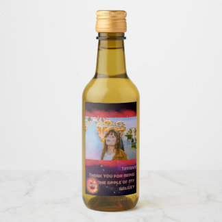 Pour Bouteilles De Vin Ajouter Votre Photo Merci Galaxy Étiquettes