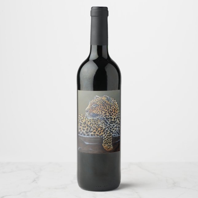 Pour Bouteilles De Vin Étiquette (Devant)