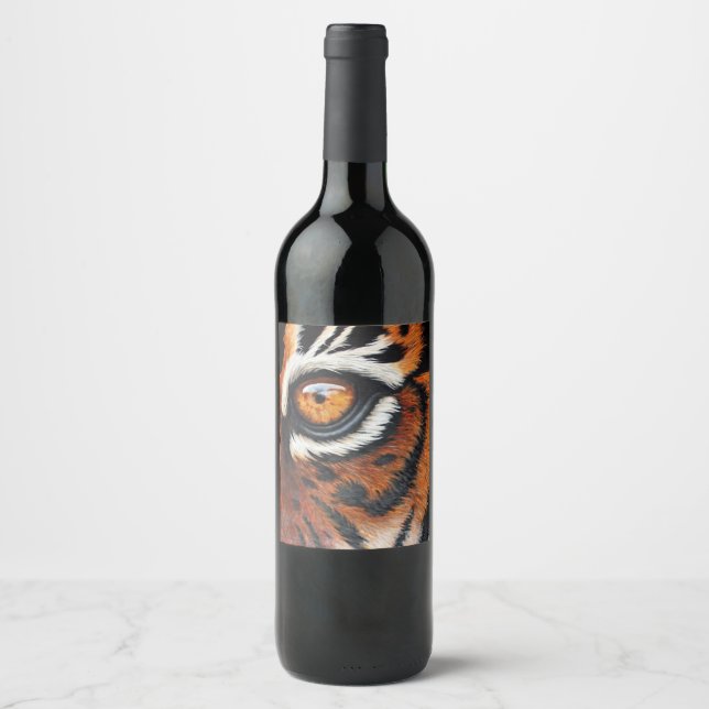 Pour Bouteilles De Vin Étiquette (Devant)